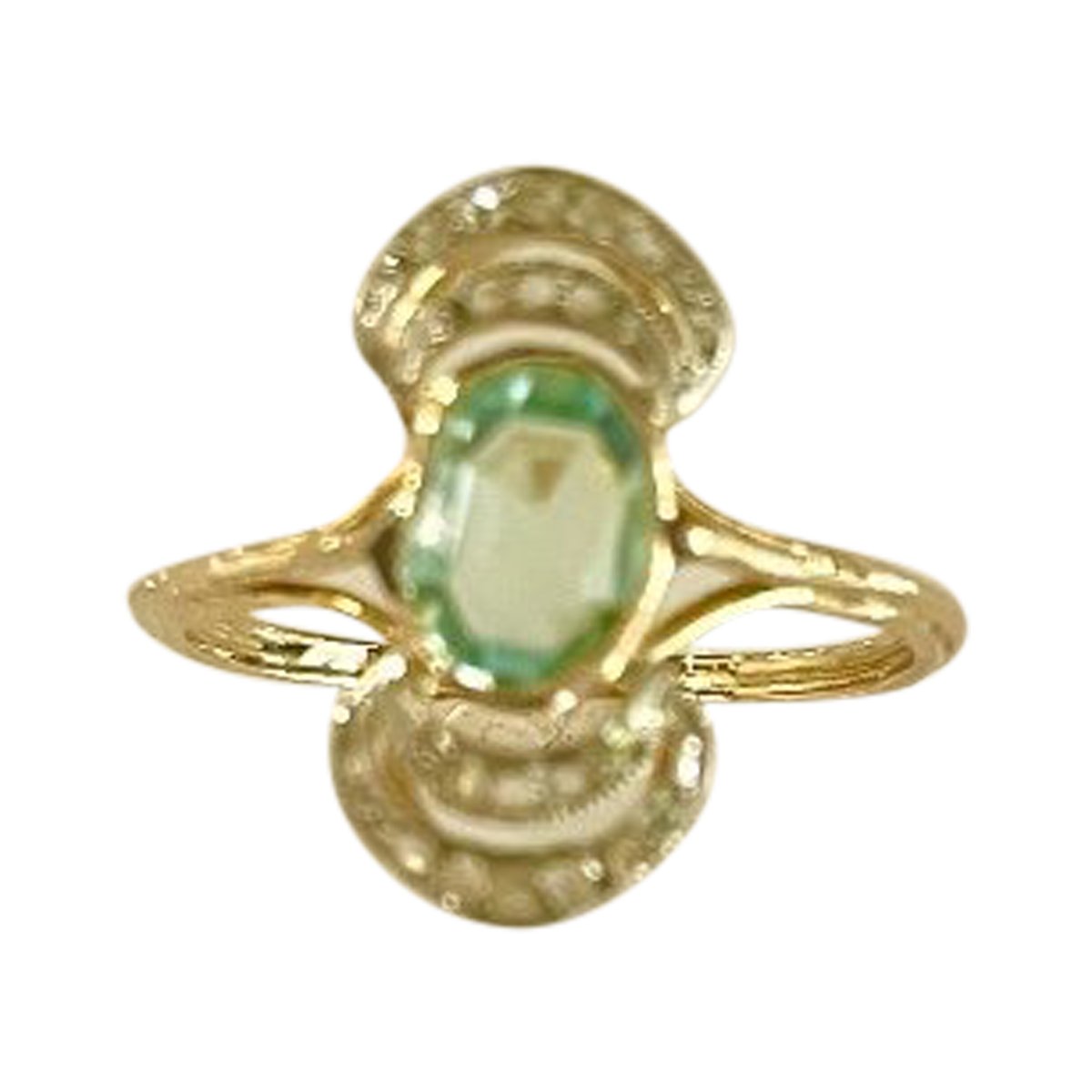 Anello on sale vintage acquamarina