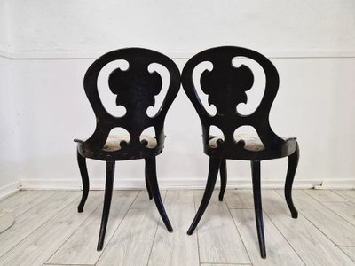 Pair of Antique Napoleon Chairs