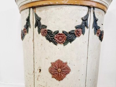 Pair of 18th Century Tambour Cabinets