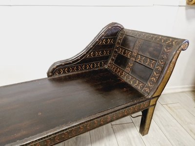 Chaise Longue Coloniale Antica