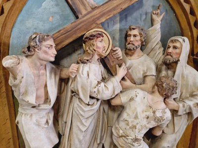 10 Terrakotta-Kirchenreliefs aus dem 19. Jahrhundert