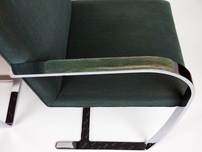 Paar Sessel MR 50 Brno von Ludwig Mies Van Der Rohe ,Knoll Verlag.