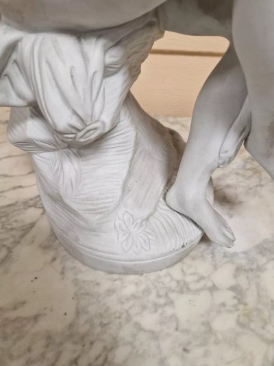 Antique Sculpture Of Diana Bathing After Falconet