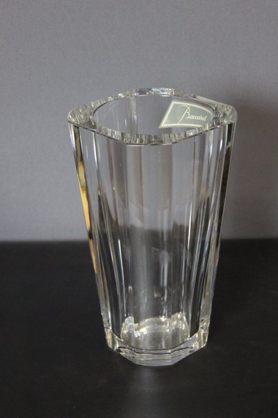 Vase En Cristal De Baccarat Vers 1950 , Parfait état