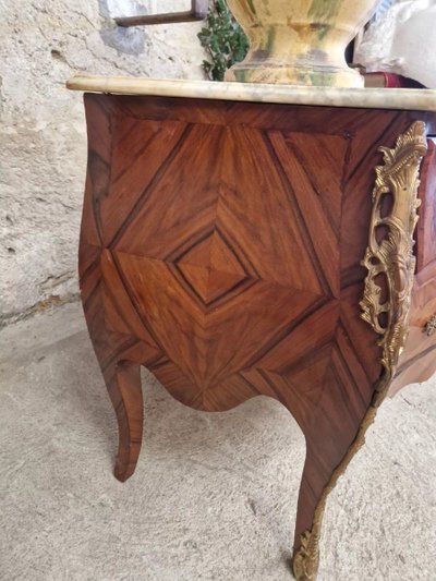 Antique French Louis XV Style Chest of Drawers