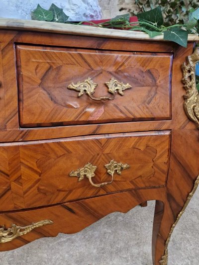 Antique French Louis XV Style Chest of Drawers