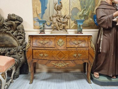 Antique French Louis XV Style Chest of Drawers