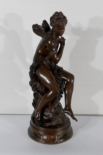  Important Bronze « Ondine » par M. Moreau – Milieu XIXe 