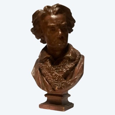 Busto di LUDWIG VAN BEETHOVEN /BARBEDIENNE