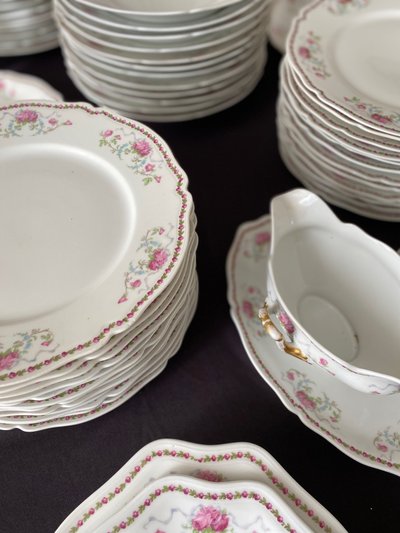 Service en porcelaine de Limoges Martin Charles