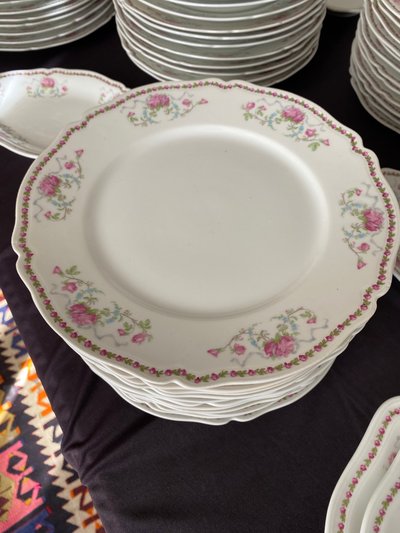 Service en porcelaine de Limoges Martin Charles