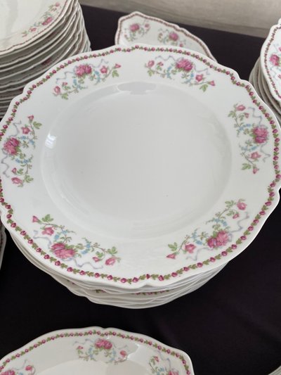 Service en porcelaine de Limoges Martin Charles