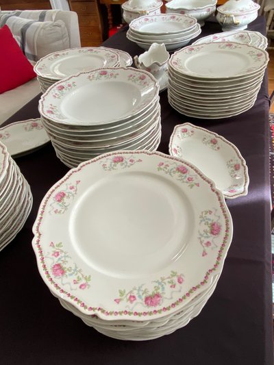 Service en porcelaine de Limoges Martin Charles