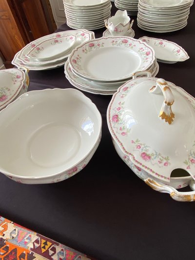 Service en porcelaine de Limoges Martin Charles