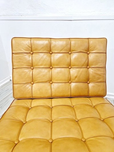 Mid-Century Barcelona Style Lounge Armchair