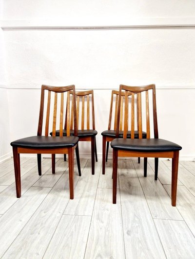 4 Fresco G Plan Dining Chairs