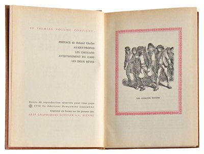 Collezione di libri di Honoré de Balzac in 30 volumi, pubblicata da Rencontre Lausanne 1960