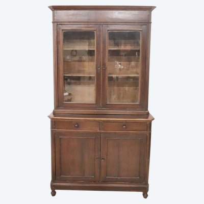 Sideboard in Walnut Veneer, 19th Century