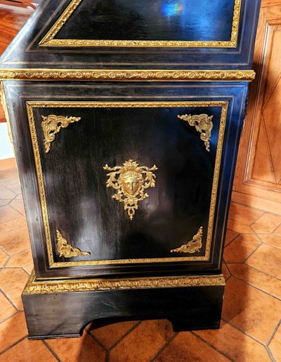 Furniture in Boulle marquetry and gilt bronze, Napoleon III period