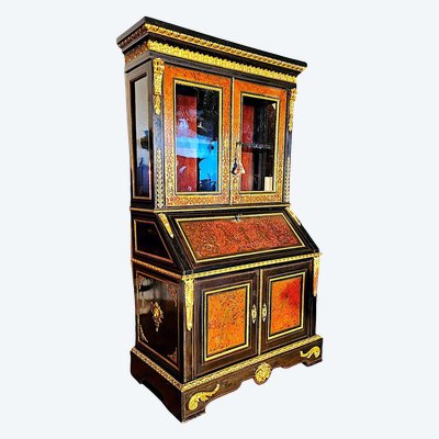 Furniture in Boulle marquetry and gilt bronze, Napoleon III period