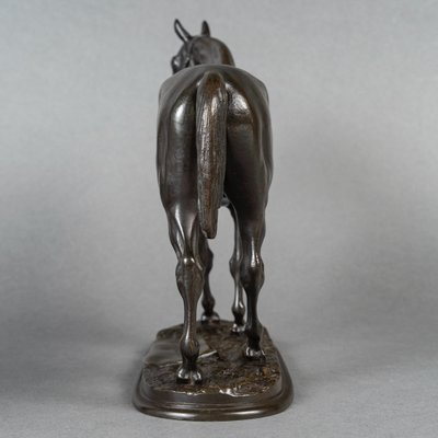 Sculpture - Mondaine , Pierre Lenordez (1815 - 1892) - Bronze