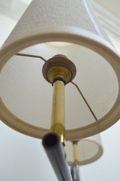 Lampadaire de style "diapason" dans le gout de la maison ARLUS vers 1960