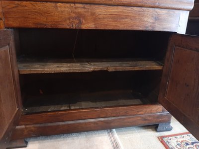 Regional Buffet Forming a Kneading Trough in Solid Oak - 18th Century.