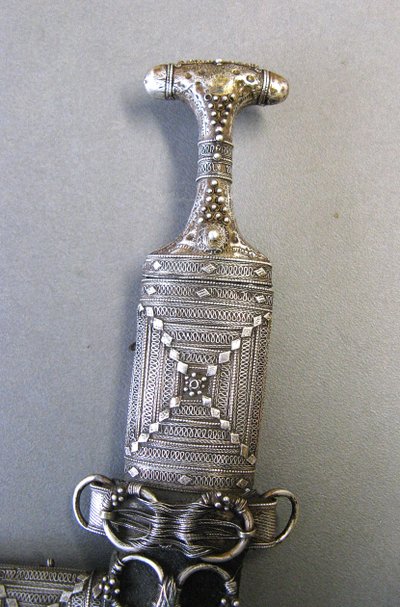 Omani Khanjar Jambiya Silver Dagger