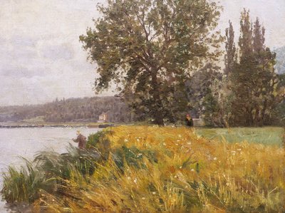 William Baptiste BAIRD, Pêcheur sur la Seine