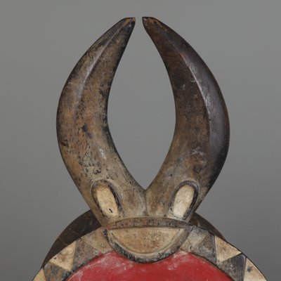 Baoulé moon mask - Ivory Coast