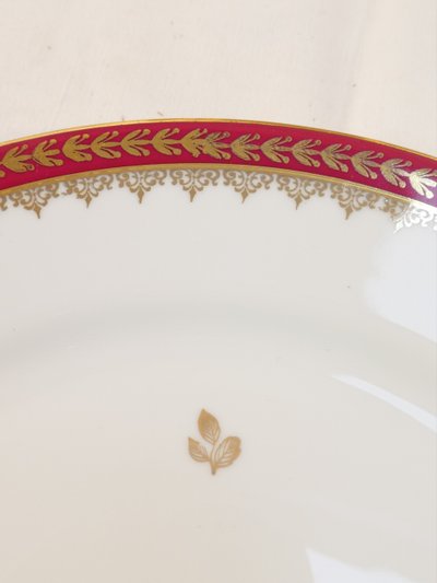 LIMOGES France porcelain table service