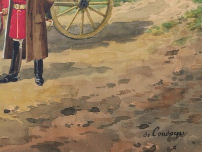 Charles Fernand de CONDAMY, Attelage partant pour la chasse à courre