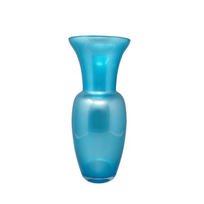 Vase bleu étonnant des années 1970 par Jean Close pour Michielotto. Fabriqué en Italie.