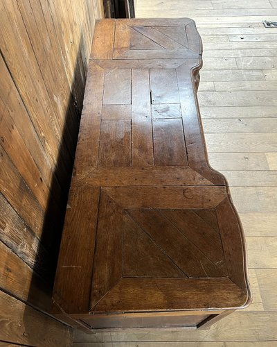 Louis XV style oak desk