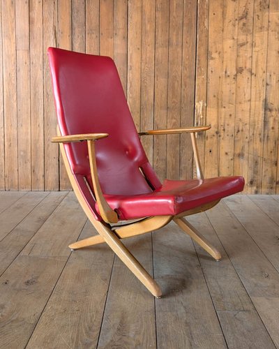  Fauteuil rouge 1960