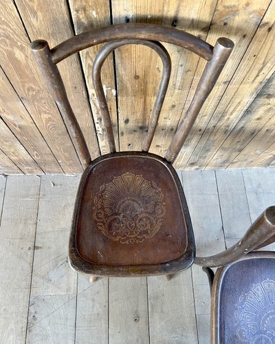 Set of 4 bistro chairs