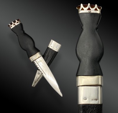 Kleines MESSER namens Sgian Dubh Schottland Anfang des 20. Jahrhunderts