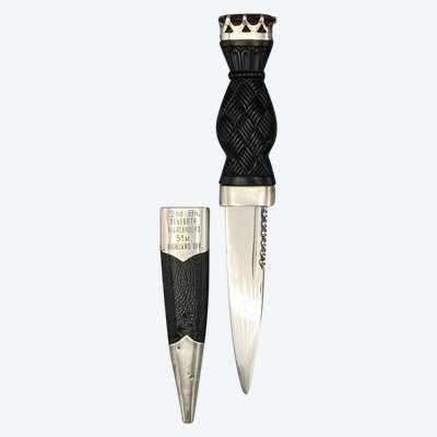 Petit COUTEAU appelé Sgian Dubh Écosse Début du XXème siècle