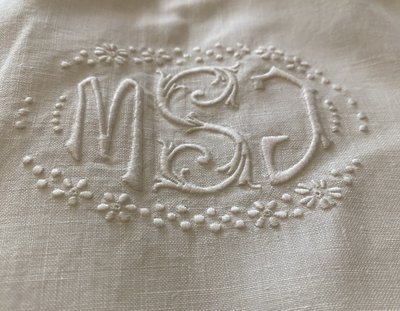 Pair of pillowcases XIX