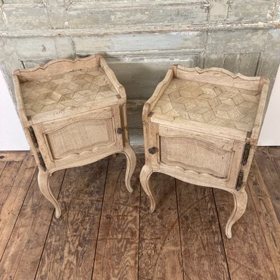 Pair of Louis XV style bedside tables