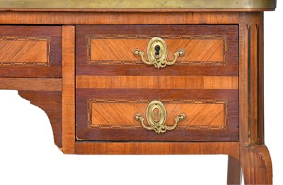 Louis XV style marquetry desk