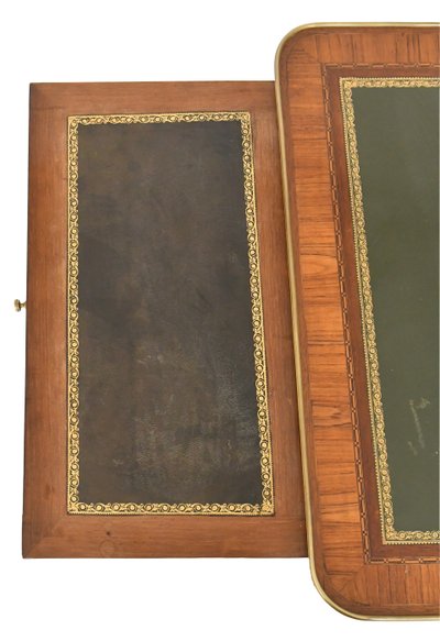 Louis XV style marquetry desk