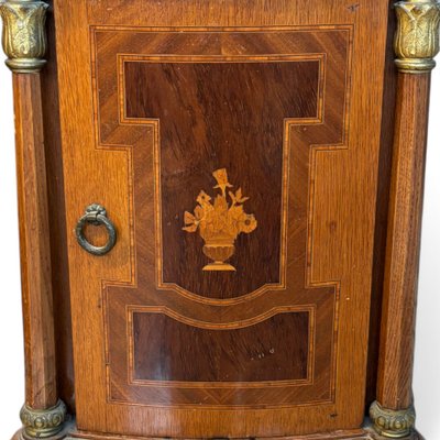 Pair of inlaid bedside tables