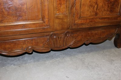 Armoire Bressane En Merisier Et Frêne XIX