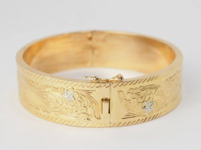 Sklavenarmband aus Gelbgold