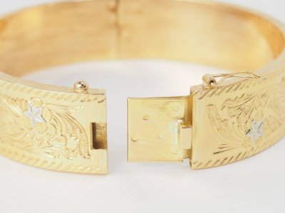 Sklavenarmband aus Gelbgold