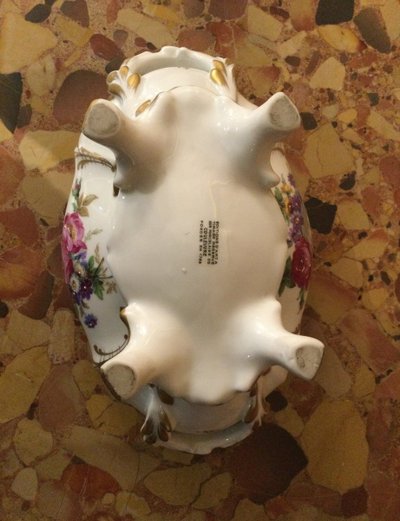 Petite Petite Soupière En Porcelaine, Louis XV, début XXe