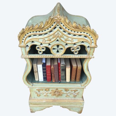 Niche for Cats or Small Dogs that can be used as a Bookcase, 19th Century