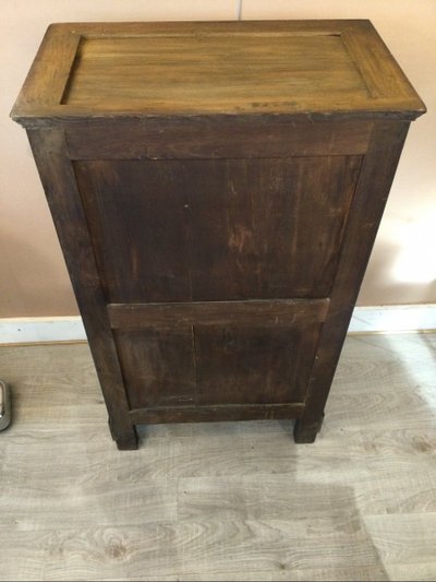 Empire Mahogany Weekly Chest, 19th Century