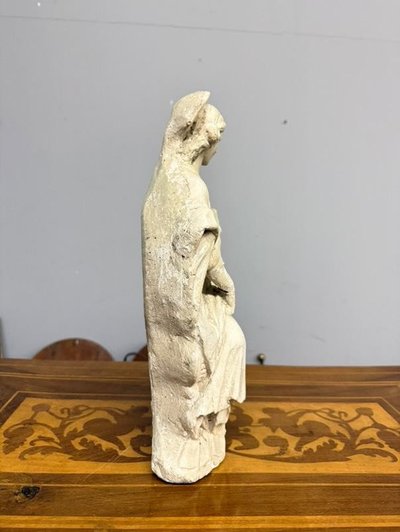 Antike toskanische Skulptur aus dem späten 18. Jahrhundert, Allegorie der Stärke, Größe 37x21x10